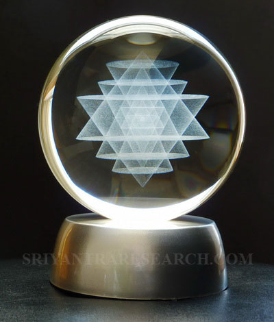 3D sri yantra